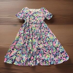 Lilly Pulitzer Women’s Jodee Swing Dress S Oyster Bay Navy Seen And Herd Resort